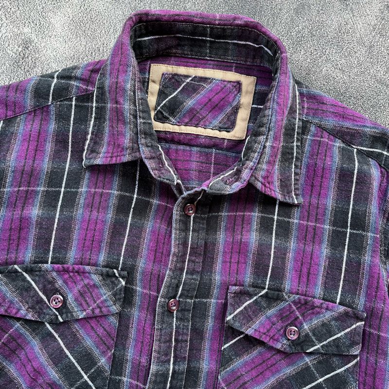 Unknown Flannel Shirt 2 Pocket, foto 4