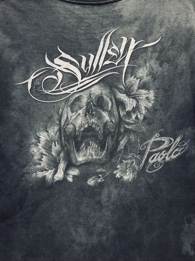 sullen skull graphic tee y2k, foto 5