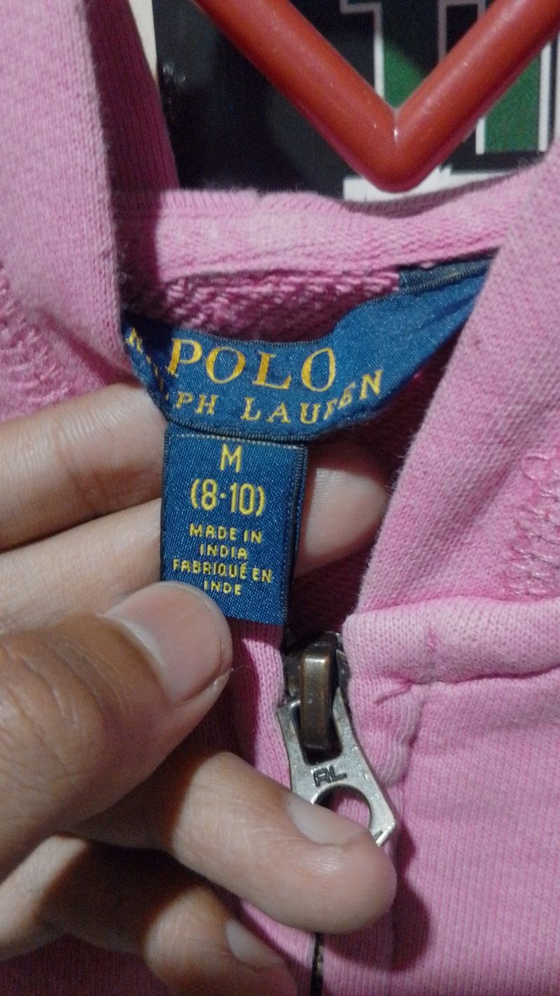 Zipper polo raph Lauren size kecil xs, foto 2