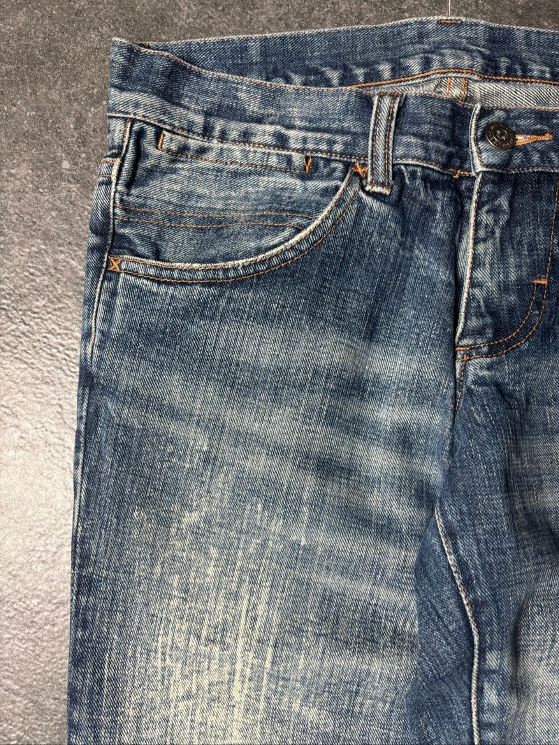 2000s Tornado Mart Claw Marks Bootcut Jeans, foto 3