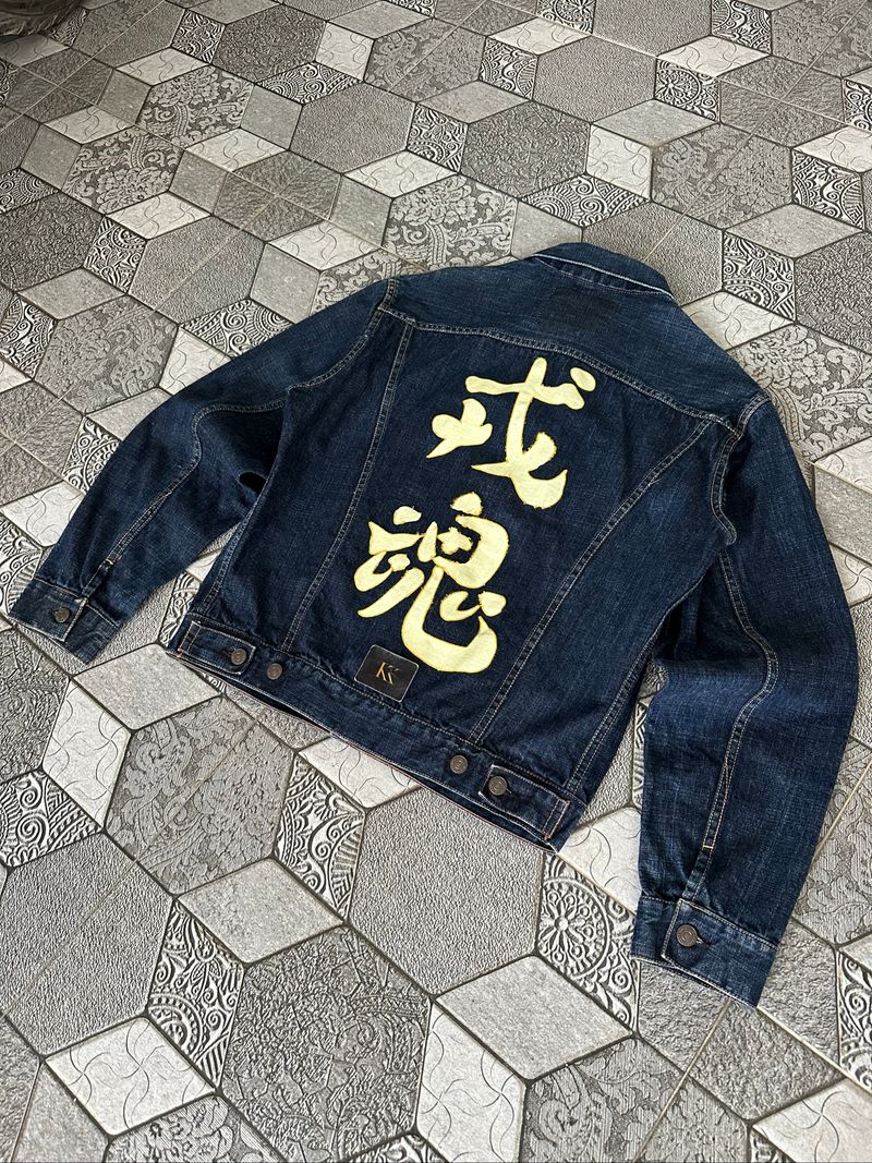 EVISU TYPE 3 LOT 1557 DENIM JACKET, foto 2