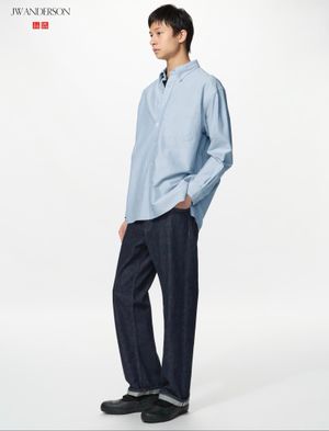 Uniqlo x JW Anderson Straight Jeans Selvedge