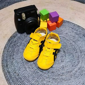 Onitsuka Tiger Mexico 66 Kids Black Yellow Original
