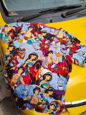 Disney Y2K Casual T-shirt Pria multicolor