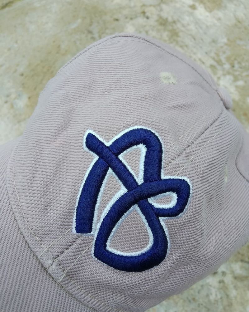 FUBU Vintage Y2K Hat Pria gray, foto 3