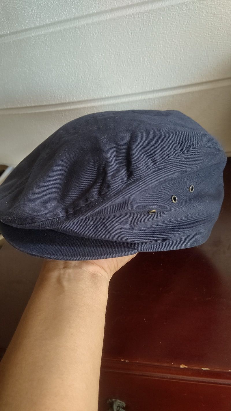 Topi Flat Cap DOCKERS Original - Navy Blue, foto 5