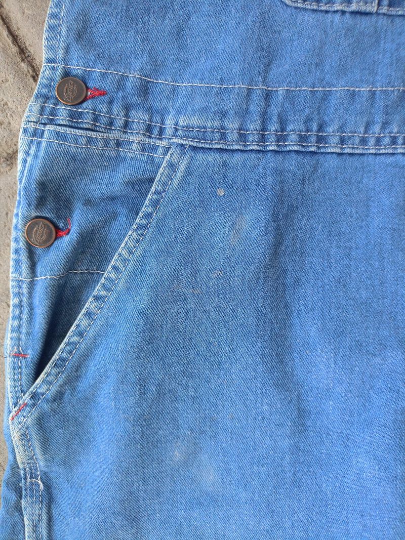 Dickies Overalls Carpenter Denim, foto 9