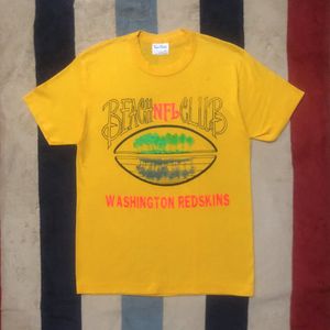 Vintage 80s Tee Jays NFL Washington Redskins Beach Club Tee