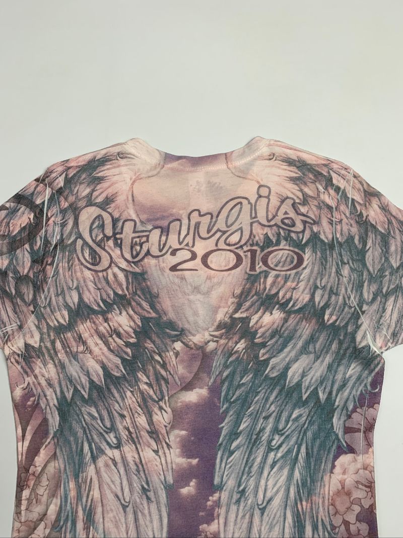 Y2k Sturgis Motorcycle Rally Tee 2010, foto 6