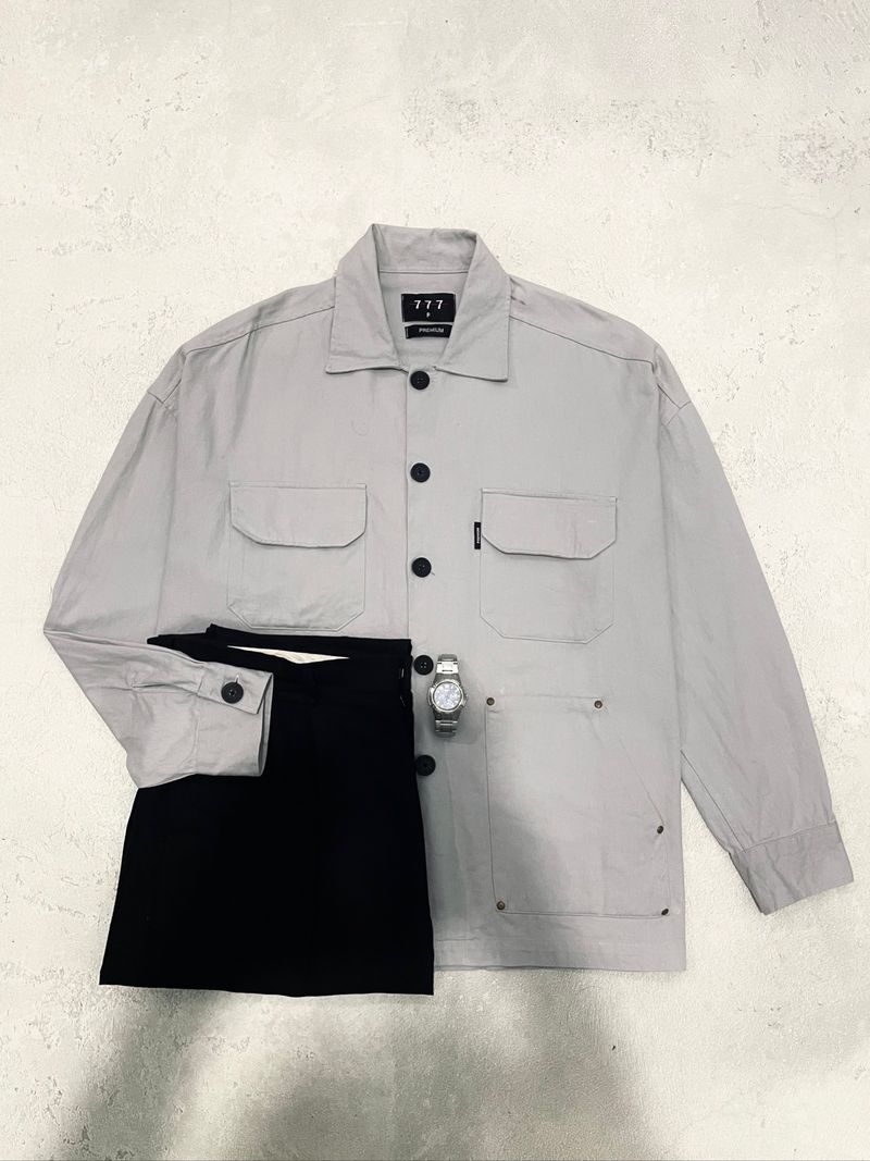 OUTERWEAR GREYY 777 JACKET KOREAN STYL, foto 2