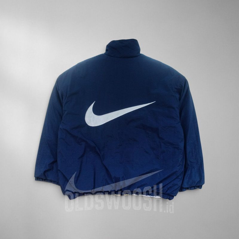 Jaket Puffer Nike Reversible Vintage, foto 2