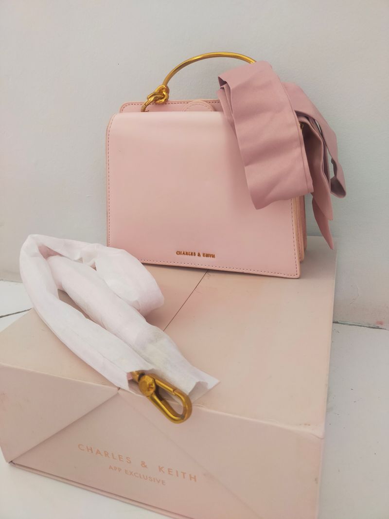 Charles And Keith Pink Small Bag Buy Charles Keith SAMMIE Textured