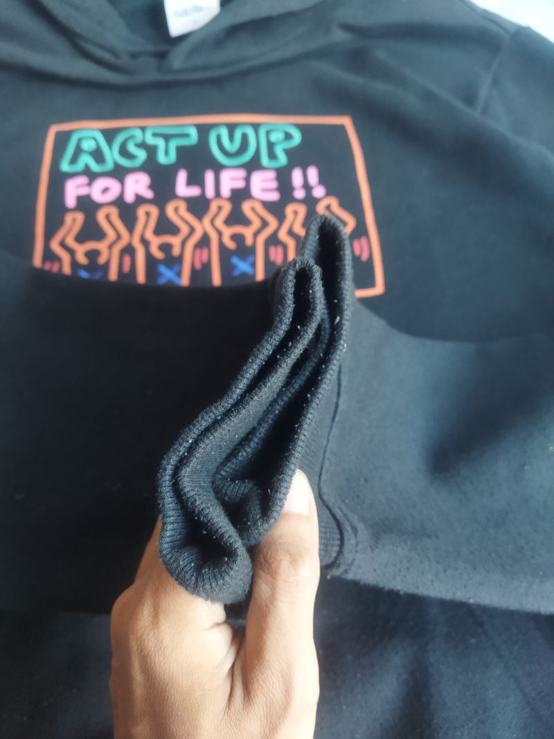 Keith Haring Skater Hoody Pria black, foto 4