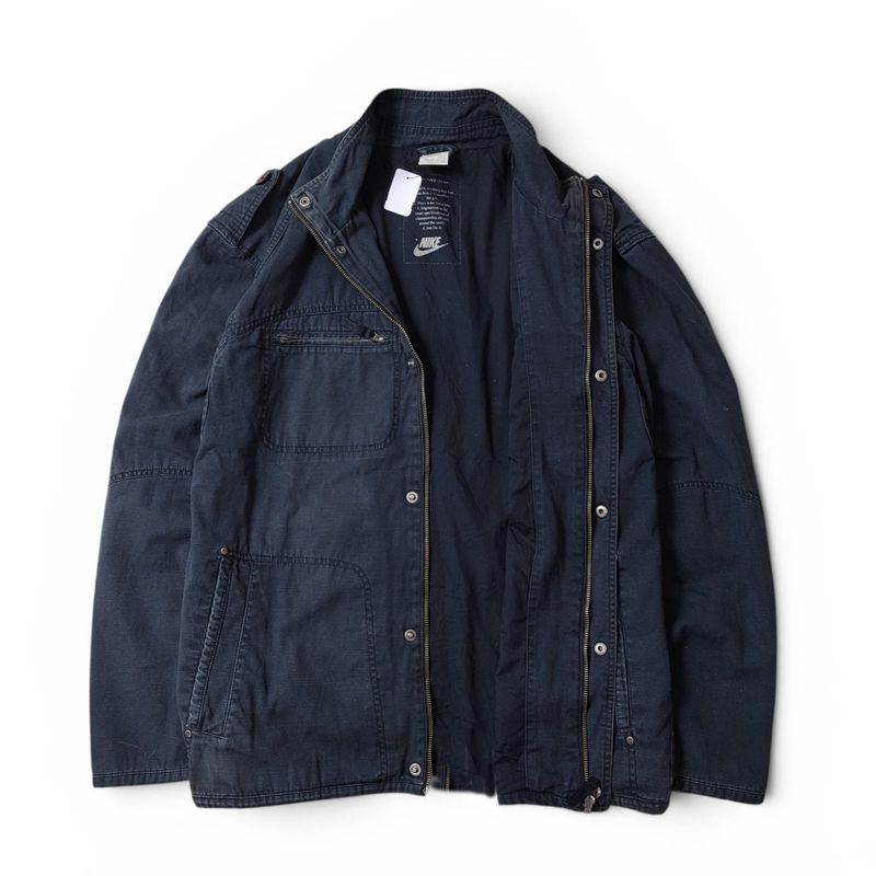Nike Black Washed Canvas Jacket, foto 4