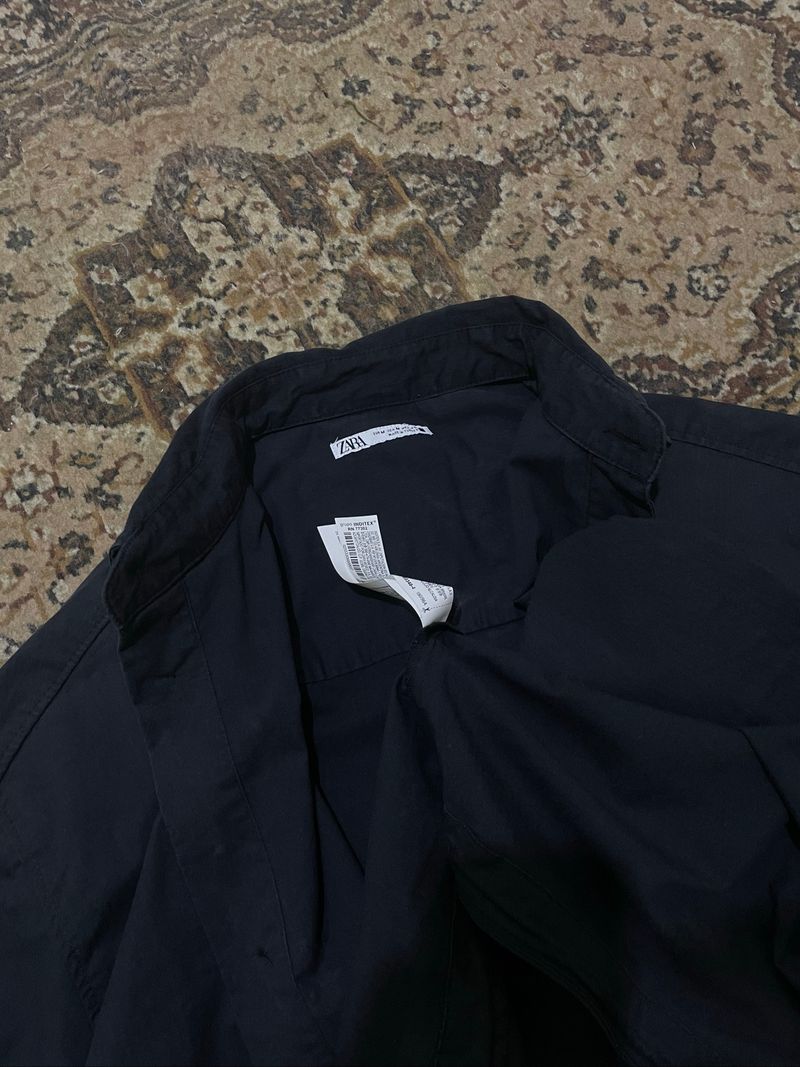 Workshirt Canvas Zara Oversize, foto 4