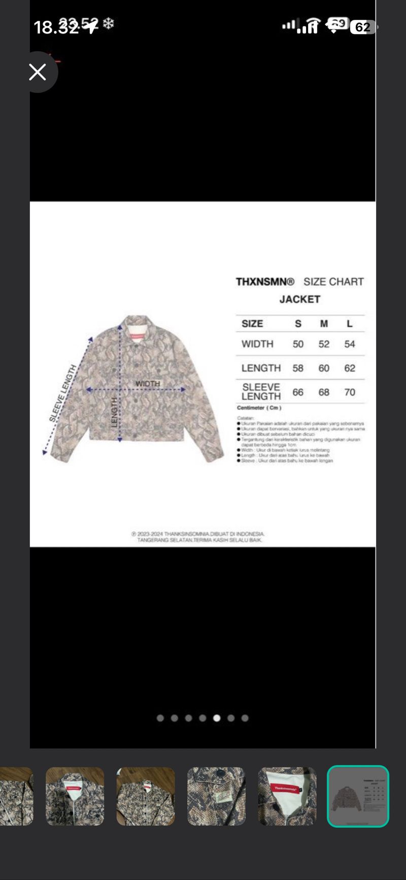 Osvena Snak Skin Jacket by Thxsmn, foto 6