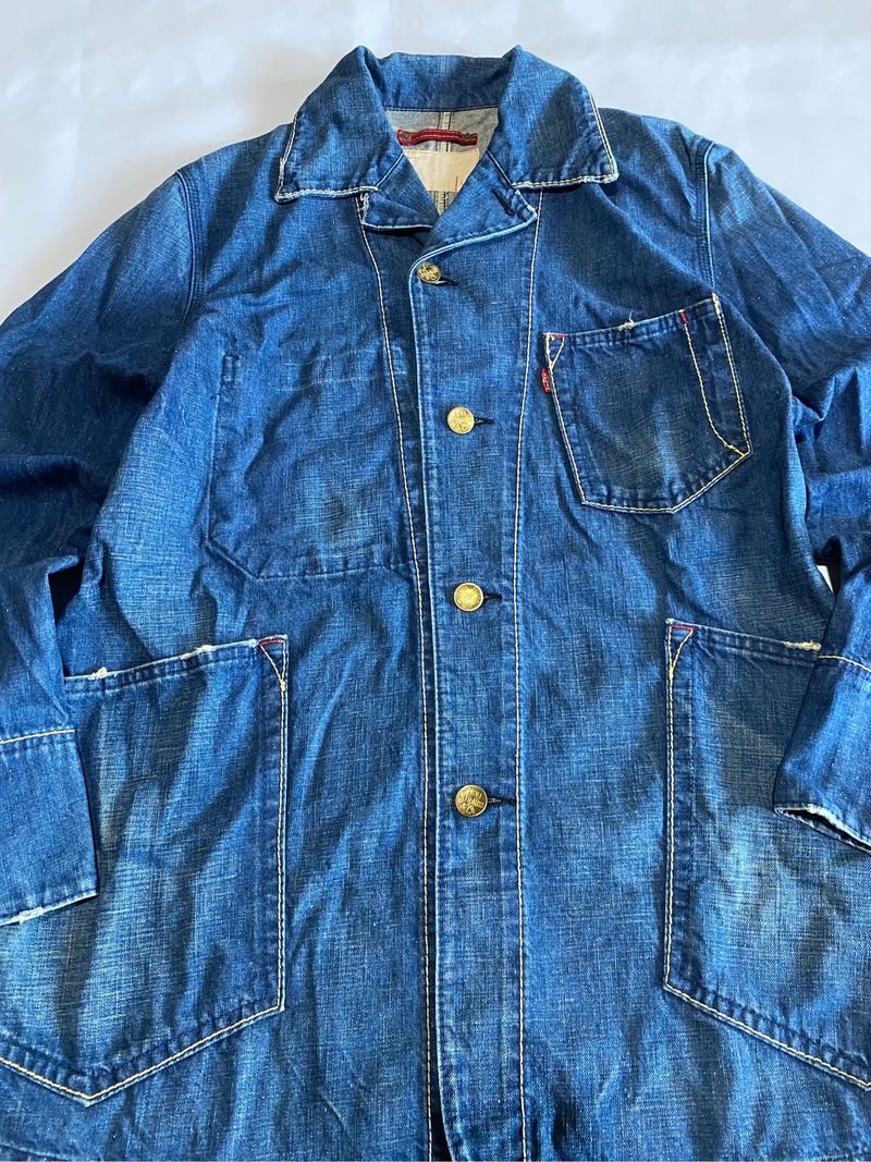 Vintage 90s Levi's Redloop Jeans Jacket Large, foto 3