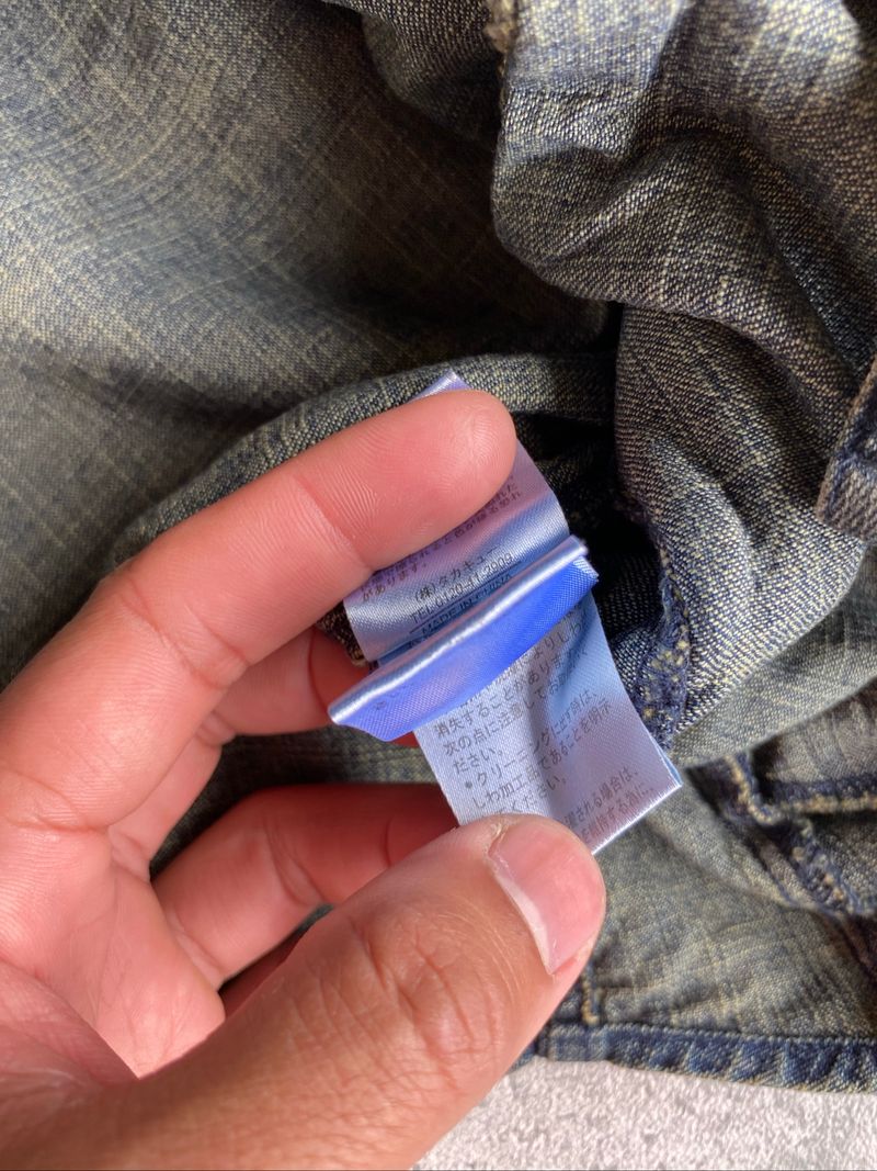 Semantic Design Denim Shirt Size Large, foto 8
