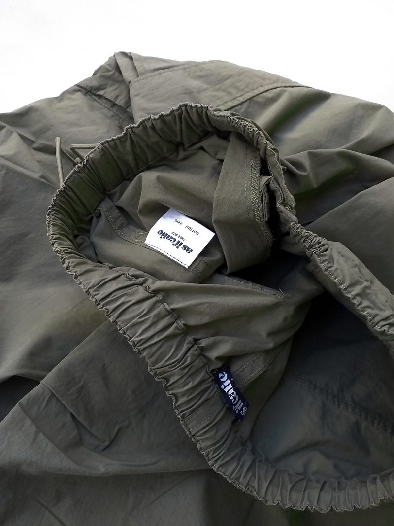 PARACHUTE CARGO PANTS SUPER WIDE GREEN ARMY, foto 6