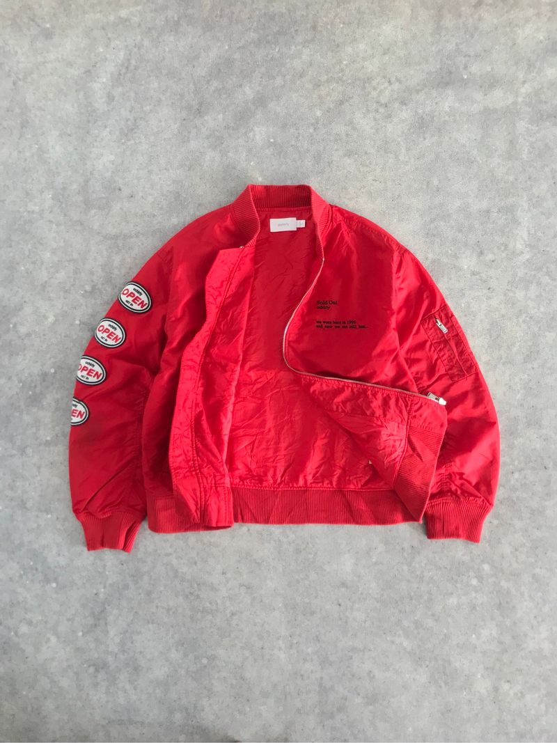 Ochirly Bomber Jacket Red, foto 5