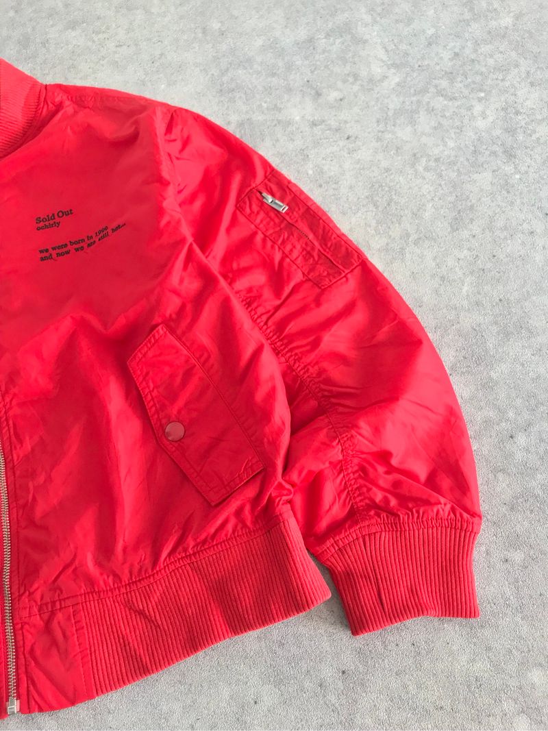 Ochirly Bomber Jacket Red, foto 4