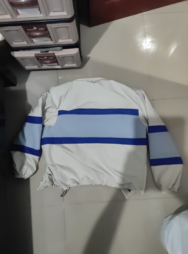 garmostyle oversized broken white track jacket, foto 2