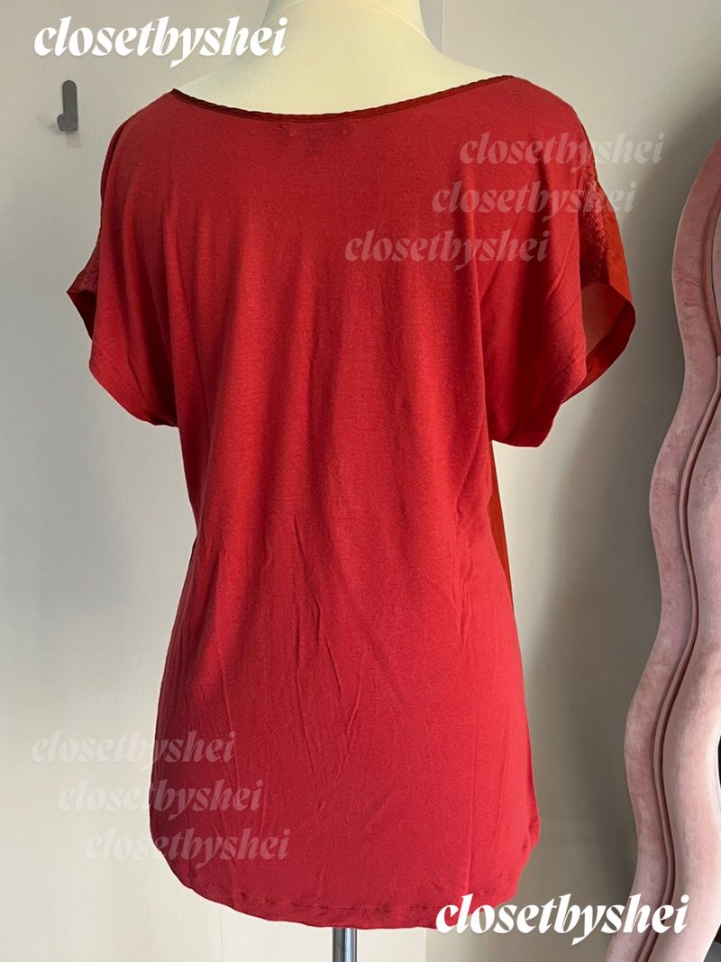 Massimo Dutti frill ruffle blouse office y2k, foto 3