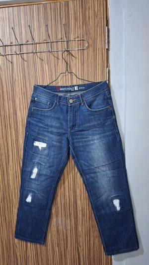 [PRELOVED] Jeans Watchout Size 31 Original Ripped Casual