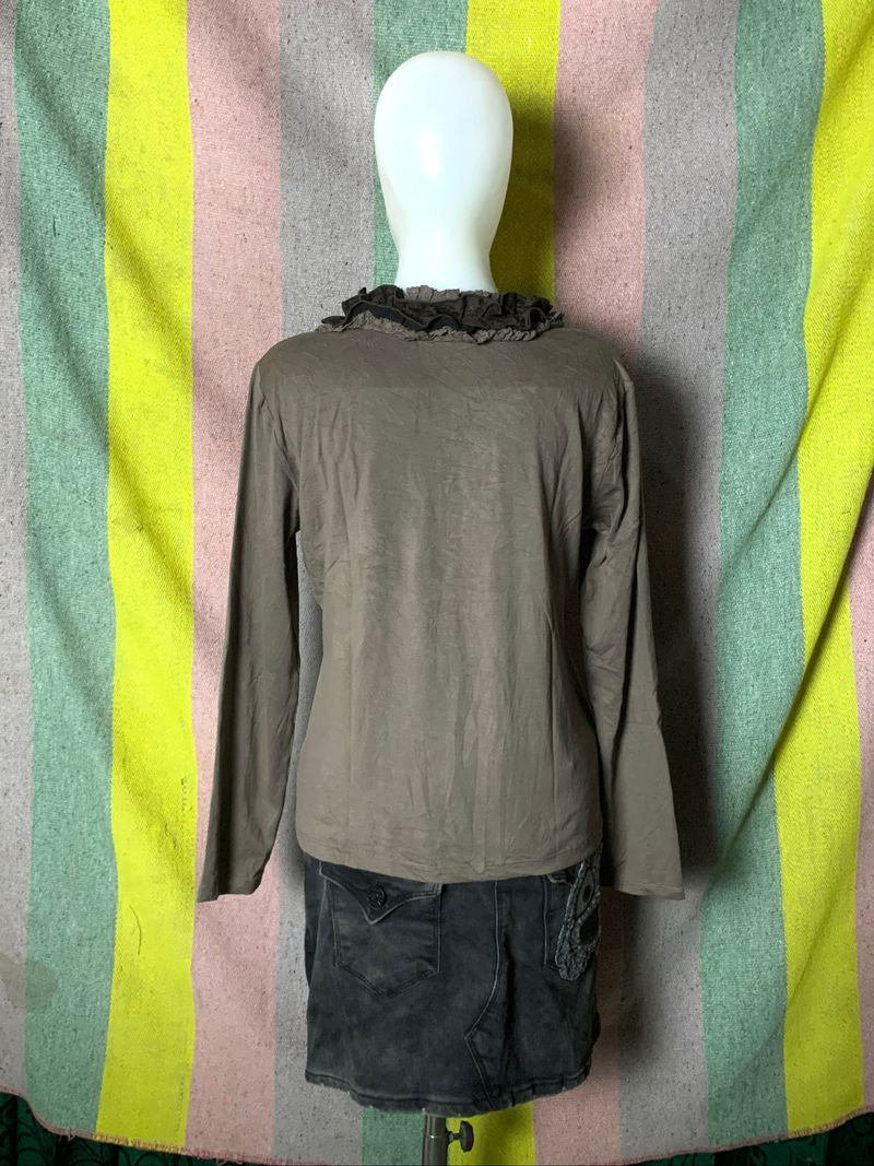 Half moon ruffle blouse, foto 3