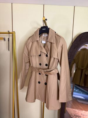 Korean Style Beige Trench Coat