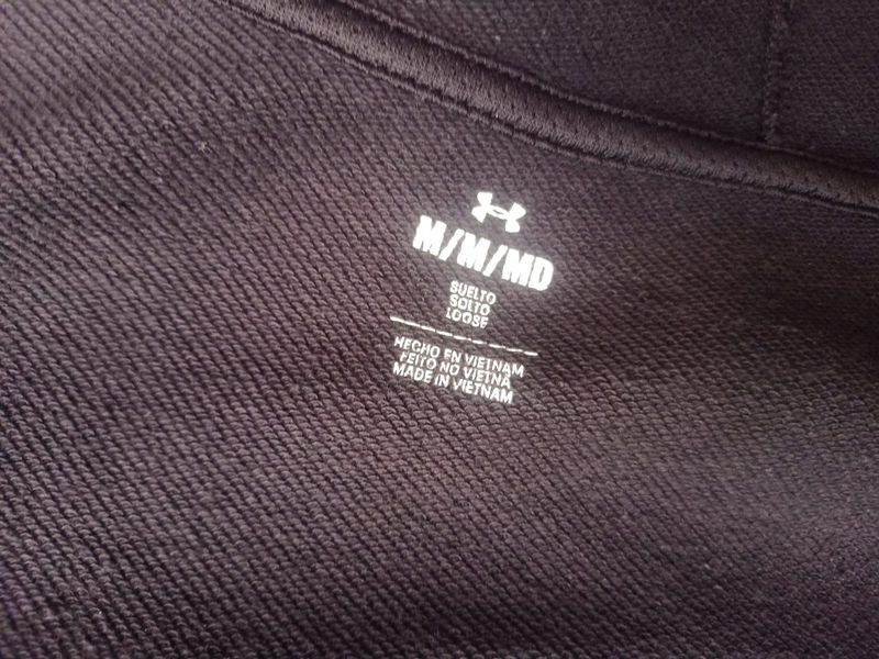 Hoodie Lengan Pendek Under Armour, foto 6