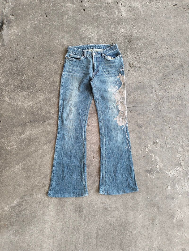 FLARE JEANS SIZE 27, foto 2