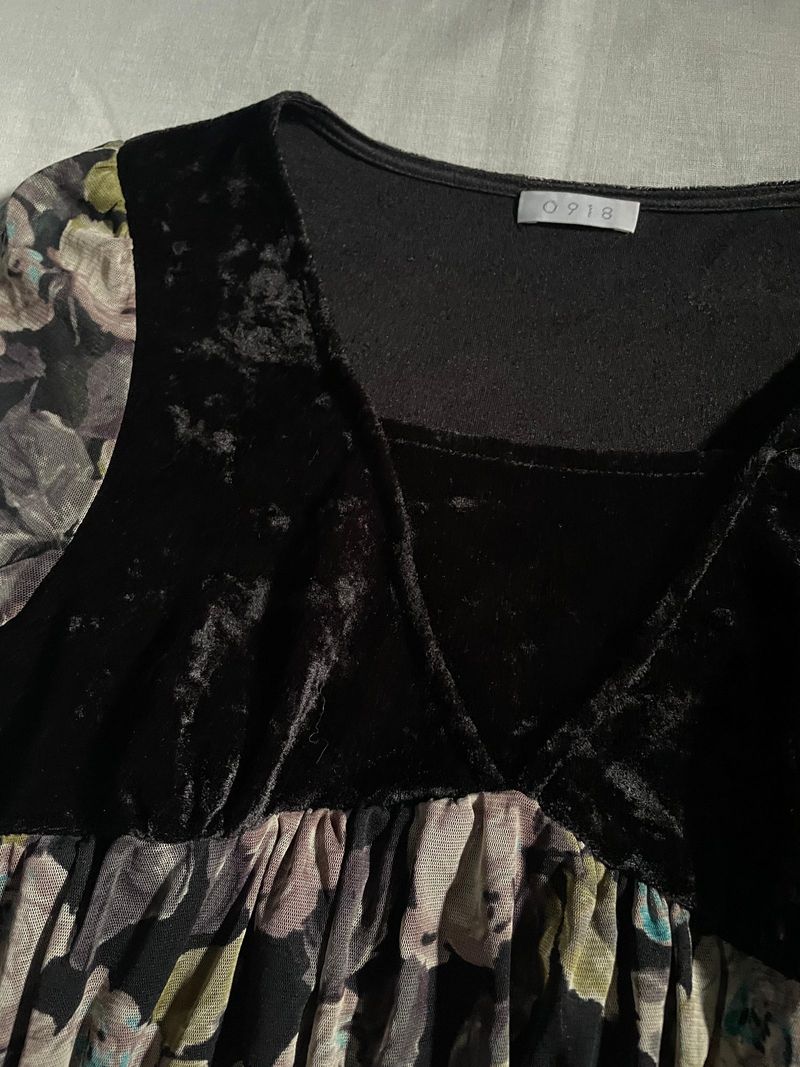 rosalie velvet top, foto 2