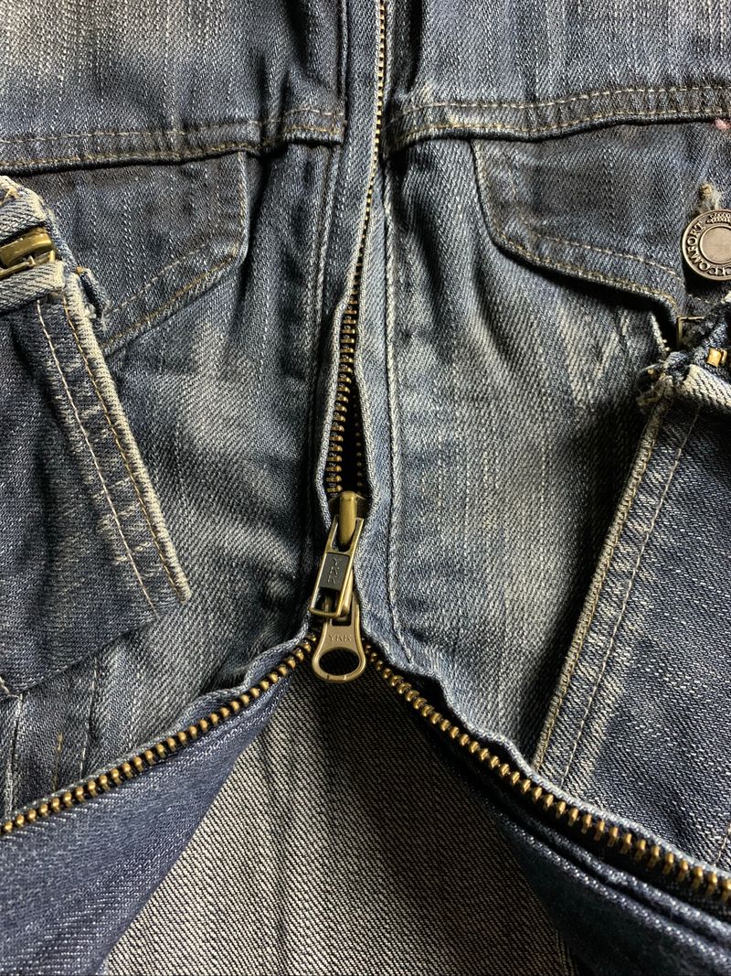 Ikka Japan Double Zipper Denim Jacket, foto 5