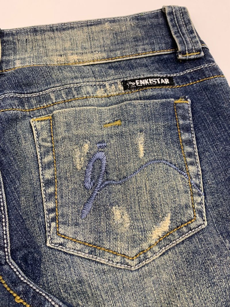 Y2k Enkistar Bootcut Jeans 00s, foto 9