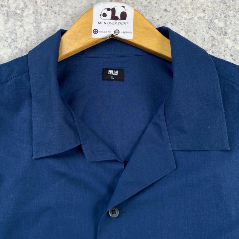 Kemeja Open Collar Uniqlo, foto 3