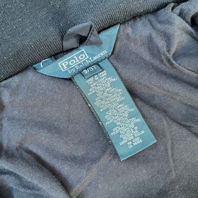 Casual polo jacket anak navy keren, foto 6