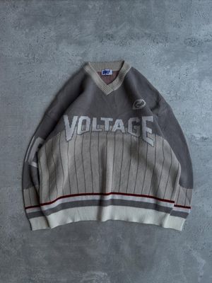 Volt knitwear vintage graphic pattern grandpa sweater