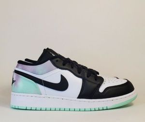 Nike Air Jordan 1 Low Iridescent Black White Original