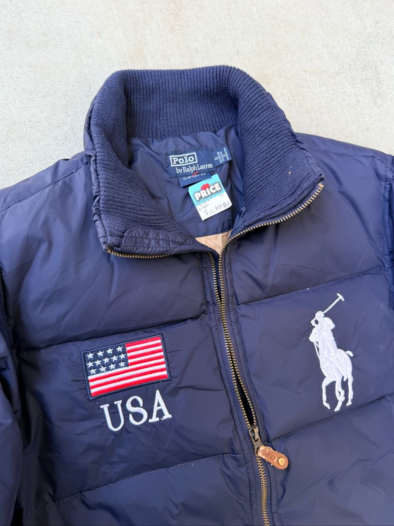 Vintage Polo Ralph Lauren USA Down Puffer Jacket, foto 4