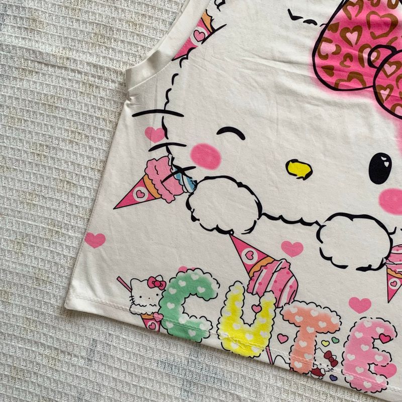 Tank top hello kitty preloved by jollythrift, foto 3