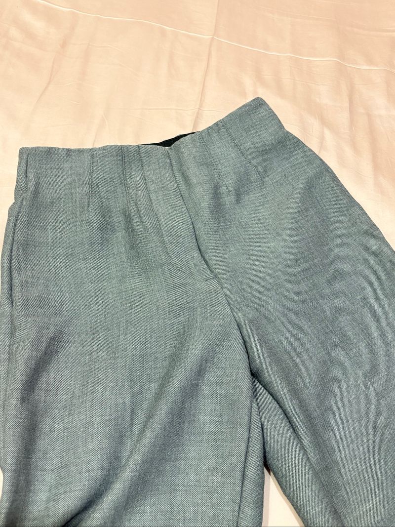 Trouser h&m warna abu2 muda, foto 2