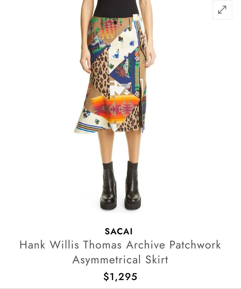 Sacai x Hank Willys Skirt - Preloved