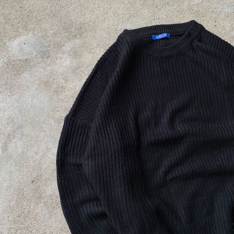 Casual Sweater Pria black, foto 2