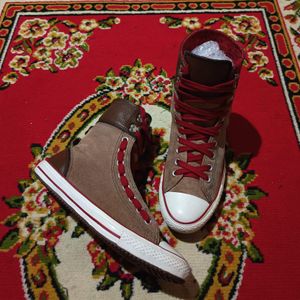 SALE!!! 42-43 CONVERSE CTAS HIGH BOOT ELSIE-X LEATHER, WOOL