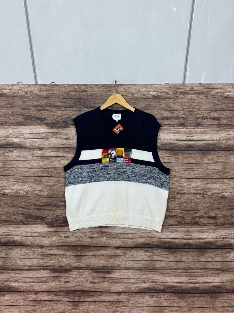 castle bajac pattern knitted vest #APVS25, foto 2