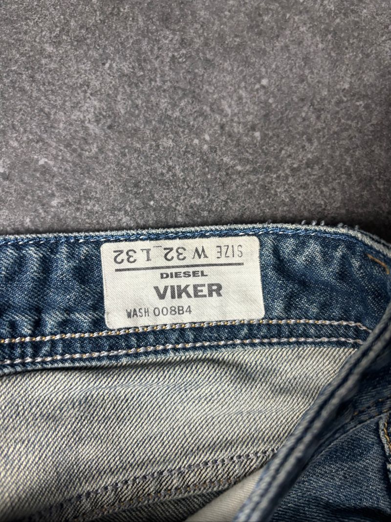 2000s Diesel Viker Claw Marks Jeans, foto 5