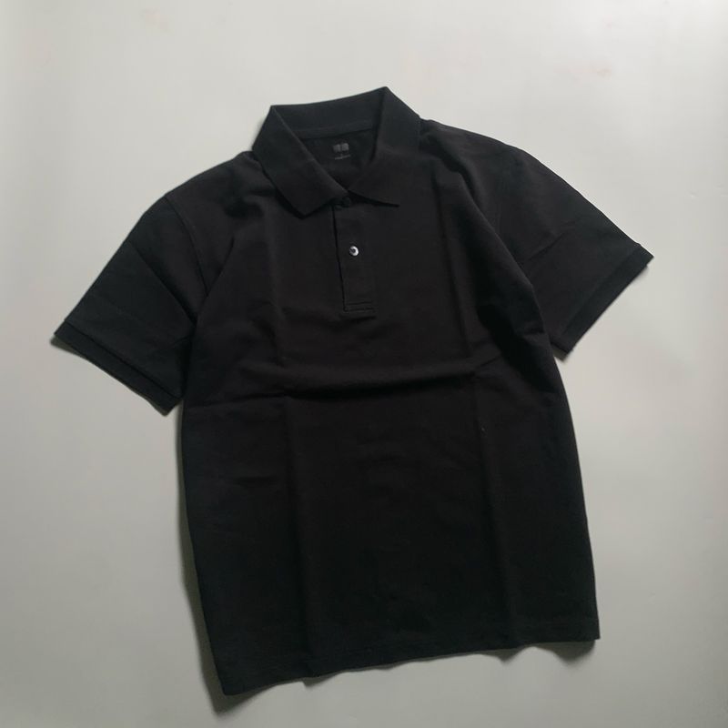 Polo shirts Uniqlo Black, foto 2
