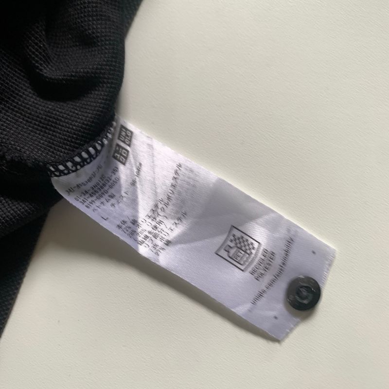 Polo shirts Uniqlo Black, foto 5