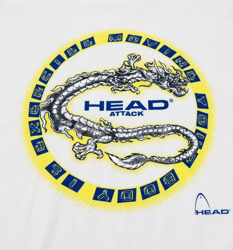 00s vintage head attack silver dragon, foto 2